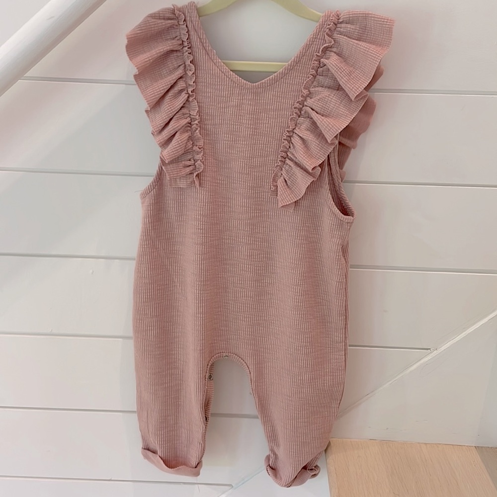 NWT pink jumpsuit